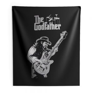 Lemmy tribute shirt motorhead biker punk heavy metal Indoor Wall Tapestry