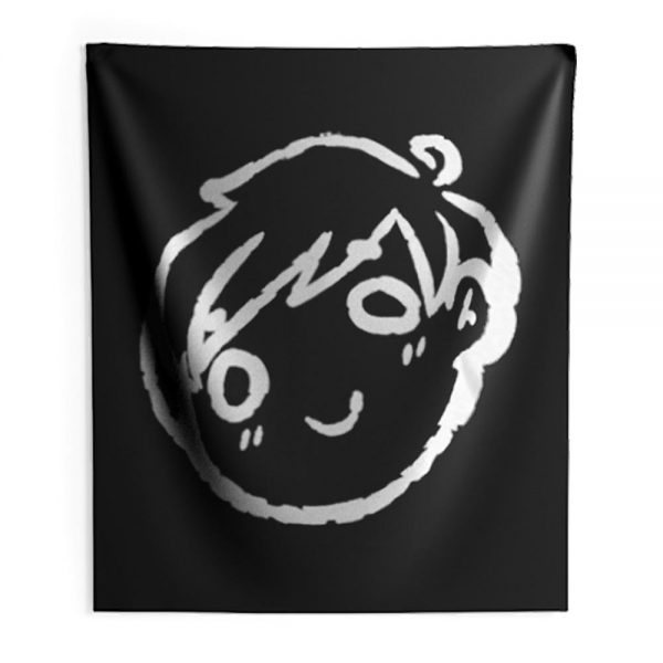 Lil Alpha Face Indoor Wall Tapestry