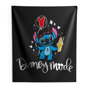 Lilo And Stitch Disney Mode Indoor Wall Tapestry