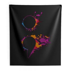 Limited Edition Semicolon Indoor Wall Tapestry