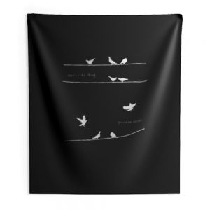 Little Bird Every Gonna Be Kind Indoor Wall Tapestry