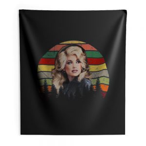Lives Matter Dolly Vintage Parton Indoor Wall Tapestry