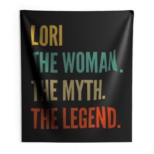 Lori The Woman The Myth Indoor Wall Tapestry