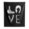 Love Hair Equipment Indoor Wall Tapestry