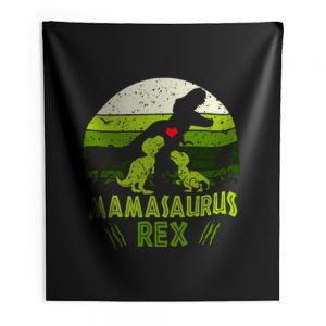 Mamasaurus Rex Jurasskicked Jurassic Park movies Indoor Wall Tapestry