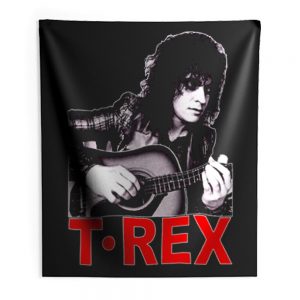 Marc Bolan T Rex Slider English Guitar Indoor Wall Tapestry