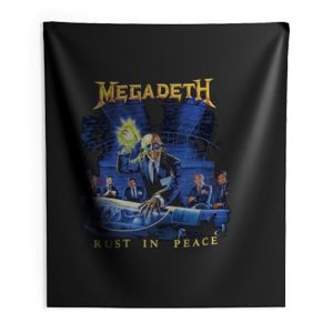 Megadeth Rust In Peace Indoor Wall Tapestry