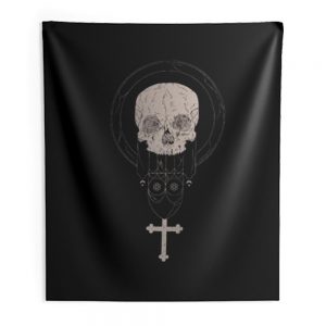 Memento Mori Indoor Wall Tapestry