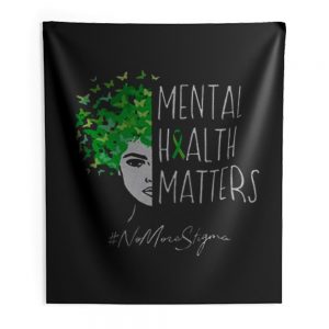 Mental Health Matters Indoor Wall Tapestry