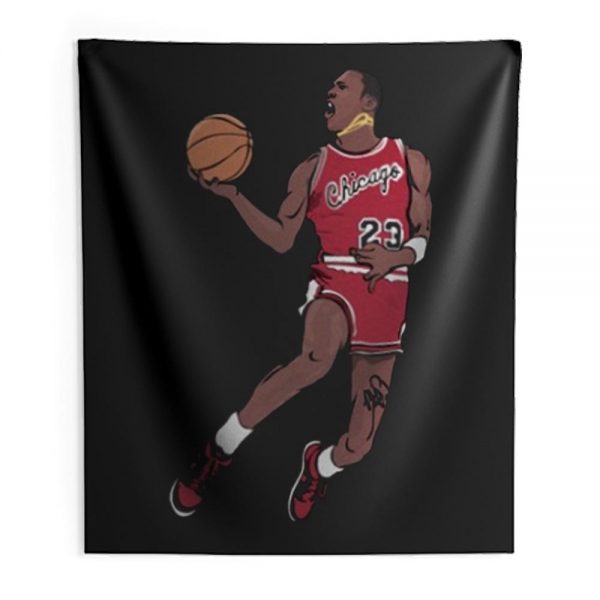 Michael Jordan NBA champion Indoor Wall Tapestry