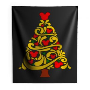 Mickey Christmas Indoor Wall Tapestry
