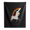 Middle Finger Unicorn Novelty Indoor Wall Tapestry