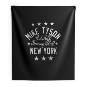 Mike Tyson Catskill New York Muscle Boxing Indoor Wall Tapestry