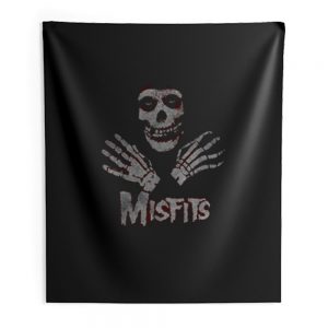 Misfits Skull Indoor Wall Tapestry