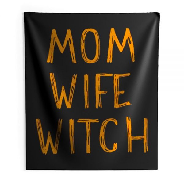 Mom Wife Witch Indoor Wall Tapestry