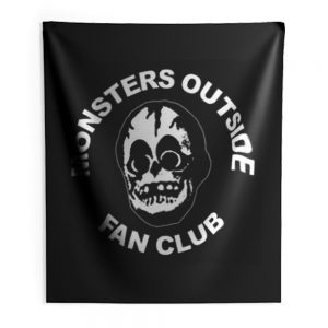 Monsters Outside Fan Club Indoor Wall Tapestry
