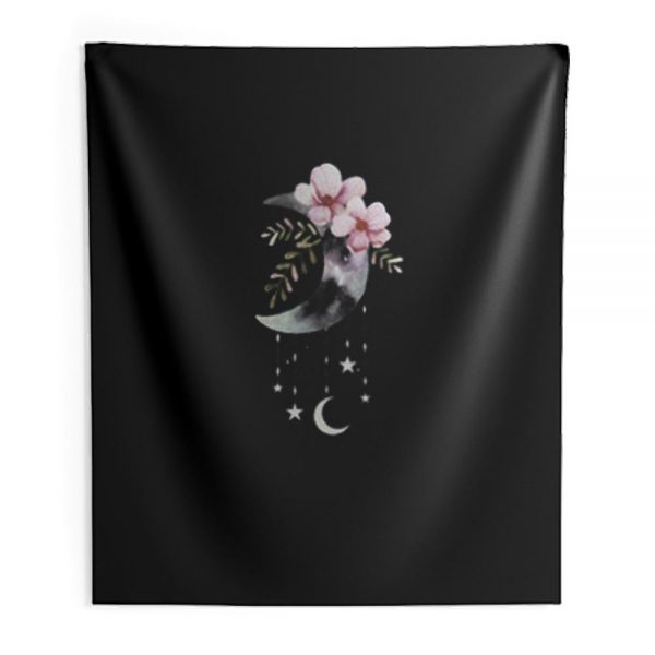 Moon Phases Aesthetic Indoor Wall Tapestry