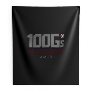 Morgan 100 Goals Indoor Wall Tapestry