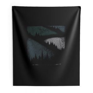 Mountain Graphic Vintage Outdoors Indoor Wall Tapestry