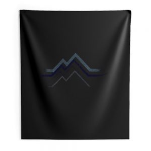 Mountain Vintage Graphic Nature Indoor Wall Tapestry