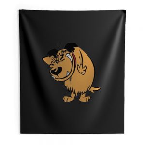 Mudley Smile Dog Indoor Wall Tapestry