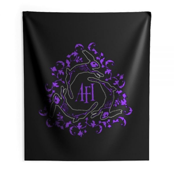 NEW afi art BLACK Indoor Wall Tapestry