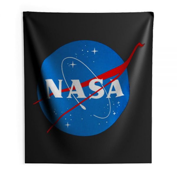 Nasa Meatball Logo Worm Indoor Wall Tapestry