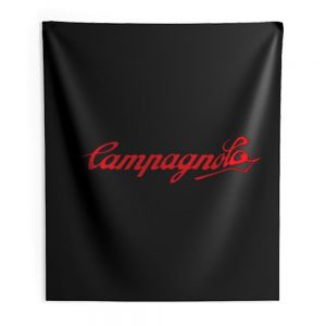 New Campagnolo Bicycle Logo Vintage Bicycling Company Indoor Wall Tapestry