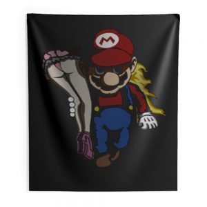 Nintendo Mario and Peach Indoor Wall Tapestry