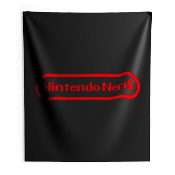 Nintendo Nerd Indoor Wall Tapestry