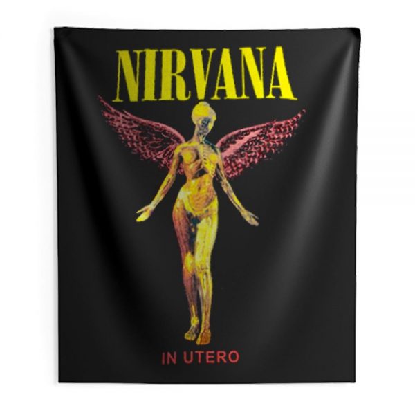 Nirvana In Utero Indoor Wall Tapestry