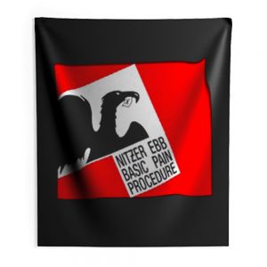 Nitzer Ebb Electronic Rock Indoor Wall Tapestry