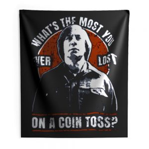 No Country For Old Men Anton Chigurh Coin Toss Western Crime Thriller Film Indoor Wall Tapestry