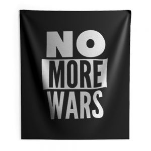 No More Wars Indoor Wall Tapestry