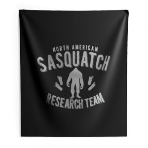 North American Sasquatch Research Team Indoor Wall Tapestry