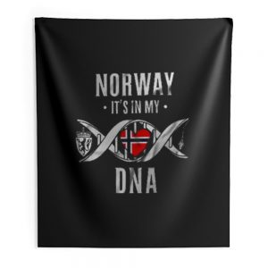 Norway Indoor Wall Tapestry