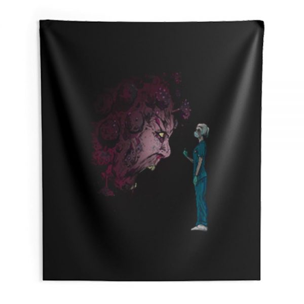 Nurse Vs Virus 2020 Indoor Wall Tapestry