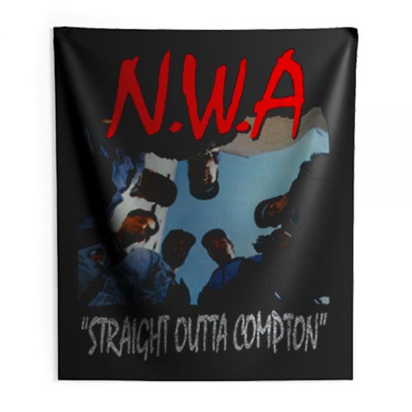Nwa Straight Outta Compton Indoor Wall Tapestry