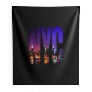 Nyc New York City Indoor Wall Tapestry