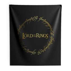One ring and lord of the rings Indoor Wall Tapestry