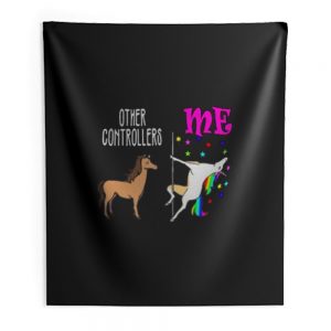 Other Controllers Me Unicorn Indoor Wall Tapestry