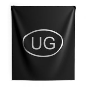 Ouganda Ug Indoor Wall Tapestry