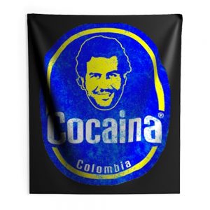 Pablo Escobar Colombia Cocaina Cool Indoor Wall Tapestry