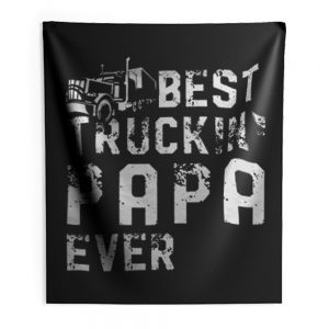 Papa Driver Truck Indoor Wall Tapestry