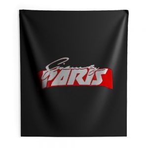 Paris Retro Givenchy Indoor Wall Tapestry