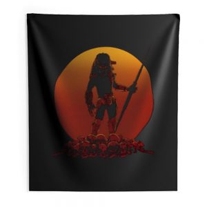 Predator Sunset Indoor Wall Tapestry