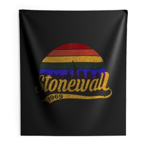 Pride Lgbtq Tee Stonewall 1969 Where Pride Began Indoor Wall Tapestry