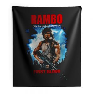 RAMBO FIRST BLOOD Indoor Wall Tapestry
