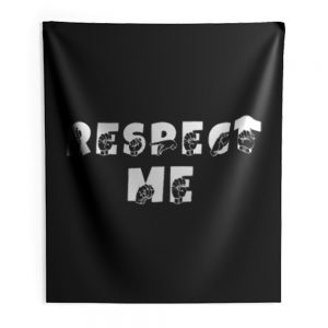 RESPECT ME ASL Sign Language Indoor Wall Tapestry