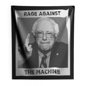 Rage Against The Machine Bernie Sanders Indoor Wall Tapestry